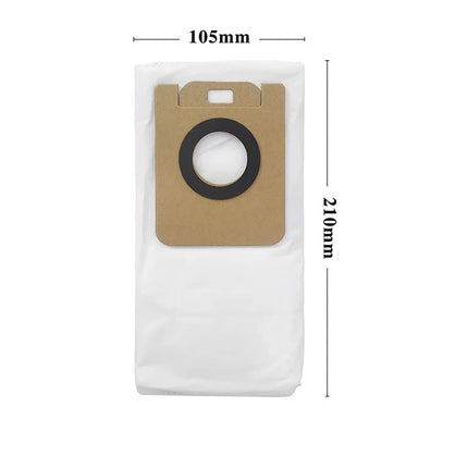 10Pcs Dust Bags For Dreametech Z10 Pro Compatible With Dreame Bot D10 Plus Z10 Pro L10 Plus Robot Vacuum Bags Accessories
