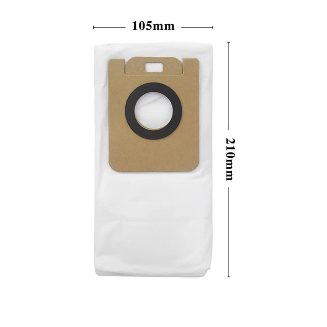 10Pcs Dust Bags For Dreametech Z10 Pro Compatible With Dreame Bot D10 Plus Z10 Pro L10 Plus Robot Vacuum Bags Accessories