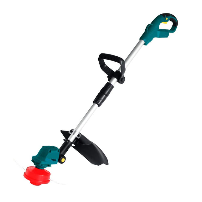 Brushless Cordless String Trimmer, T TOVIA 21V Battery Powered Weed Wacker, 10 Inch Electric Lawn Edger with Adjustable Head, Handle and Telescoping Shaft, Grass Trimmer for Garden Yard, Tool Only