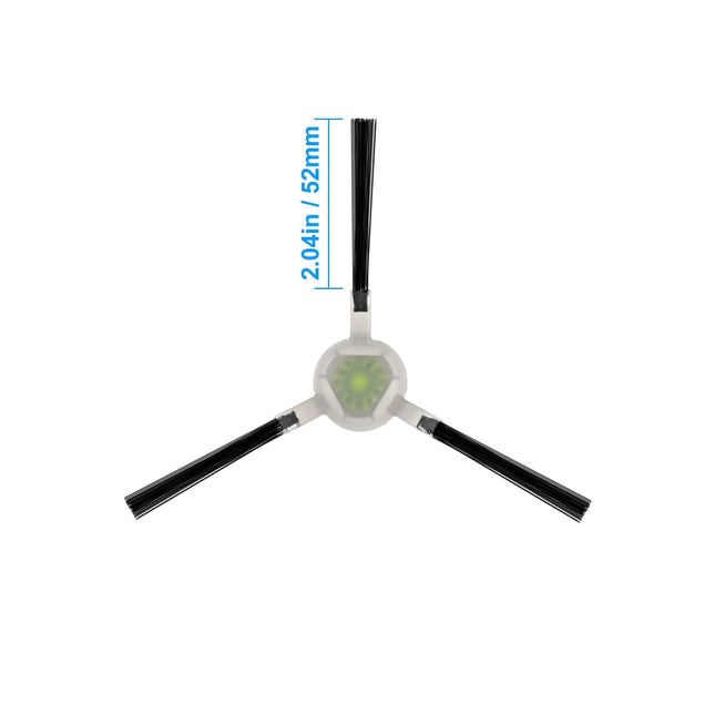 Lefant Parts Side Brushes Compatible Robot Vacuum M210, M210B, M210P, M213, M213S, F1, M1, P1, N1K, M320, M310 Robotic Vacuums And More
