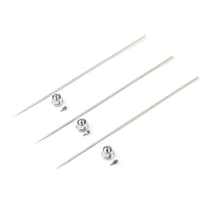 9Pcs Airbrush Nozzle Kit - 0.2mm 0.3mm 0.5mm Replacement Parts for Airbrush Spray Gun Accessories