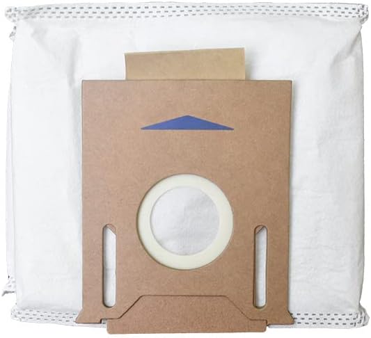 5 Pack Dust Bags For Yeedi Vac Yeedi Vac 2 Pro Station,For Ecovacs Deebot Ozmo T8 Aivi T8 Max And T8 Seriesn8 Pro Plus N8 Pro Vacuum Cleaner Robot Accessories Parts
