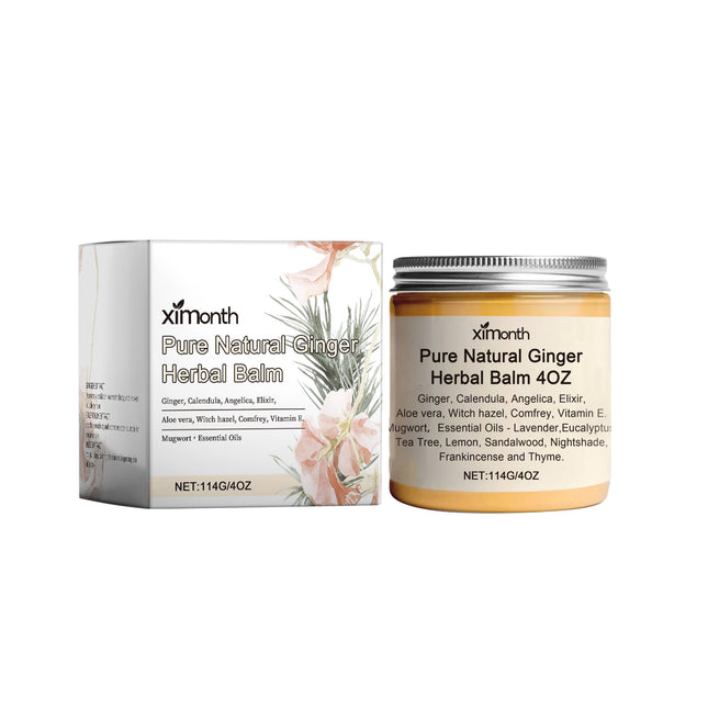 Ximonth Ginger Cream Herbal Cream Joint Knee Lumbar Leg Body External Massage Cream