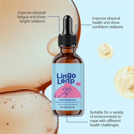 Lingo Leap DropsTK Children's Zeolite Drops Lingo Berry Flavor Liquid