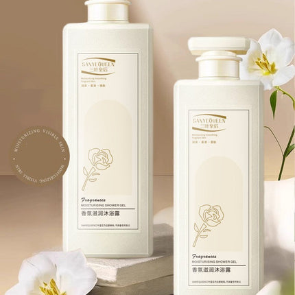 Three-leaf Queen Shower Gel – Deep-Cleansing Aromatherapy (800ml)