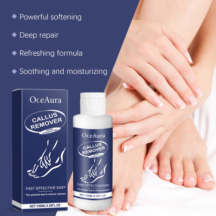 OceAura Foot Exfoliating Gel Gentle Moisturizing Care Softens Foot Skin Dead Skin Foot Gel