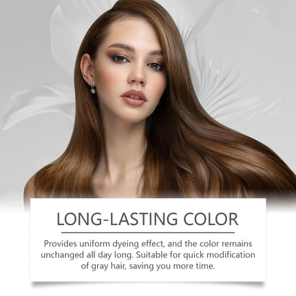 Hoegoa Hair Stick Hair Color Temporary Hair Stick Natural Mild Non-Irritating Color Development Hair Agent
