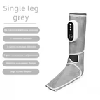 8190 Air Pressure Leg Massager (Single Leg, Gray)