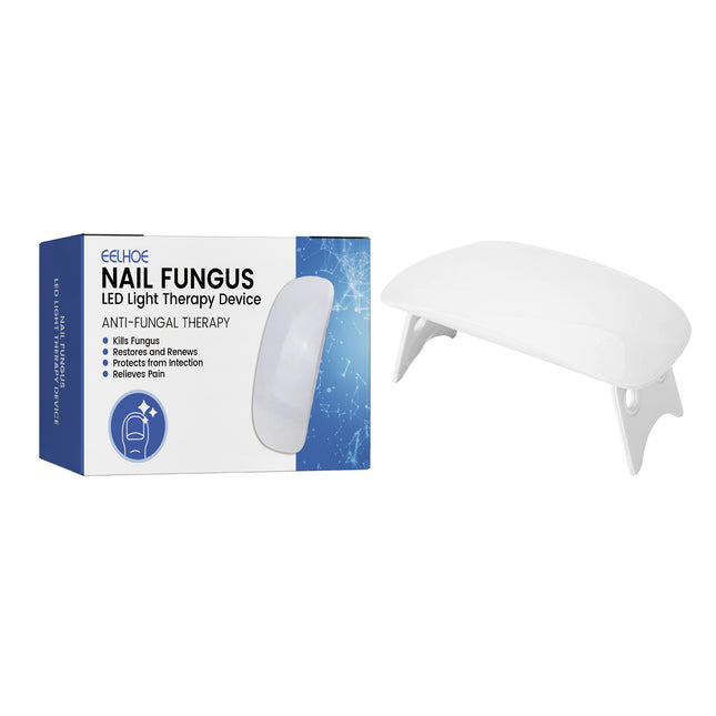EELHOE Nail Repair Led Light Therapy Device, Hand And Foot Nails Yellow Soft Nail Repair Thickening Smooth Nail Surface