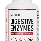 Red Digestive Enzyme Probiotic Capsules 60 Pills