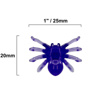 Creative Hobbies® Ceramic Tree Replacement Lights, Medium Spider Light Ornaments, Multi-Color 100 Pack