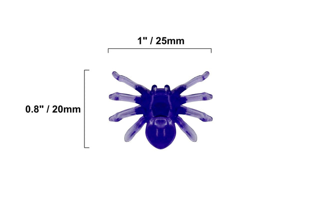Creative Hobbies® Ceramic Tree Replacement Lights, Medium Spider Light Ornaments, Multi-Color 100 Pack