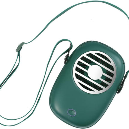 Mini Portable Fan Mini Hanging Neck Fan Quiet Personal Fan Handheld Fan For Home Office Or TravelGreen