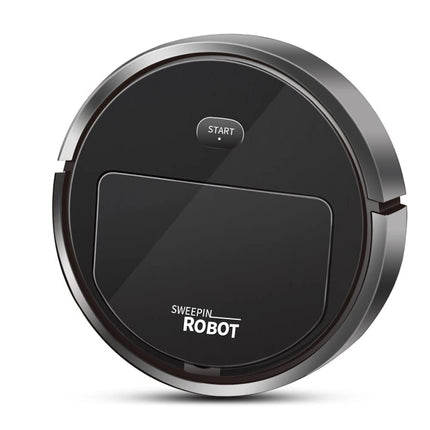 Uniqus Robot Vacuum Cleaner,Sweeping Robot,Ultra Slim Quiet,1800Pa Superstrong Suction,Cleans Hard Floors To Mediumpile Carpets,Integral Memory Multiple Cleaning Modes Vacuum Best For Pet Hairs Black