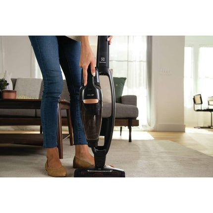 Electrolux Wellq7 Stick Cleaner Lightweight Cordless Vacuum With Led Nozzle Lights, Turbo Battery Power, Motorized Bristle Nozzle For Carpets And Hard Floors, In Granite Grey
