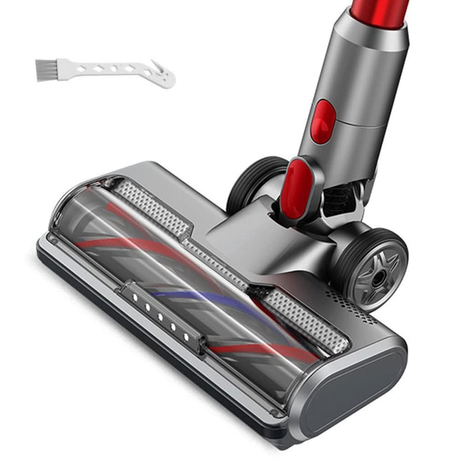 Hardwood Floor Attachment For Dyson V7 V8 V10 V11 V15 Sv10 Sv12 Sv14 Animal Absolute Vacuum Cleaners With Led Headlights, Bristle Roller Brush Head Parts