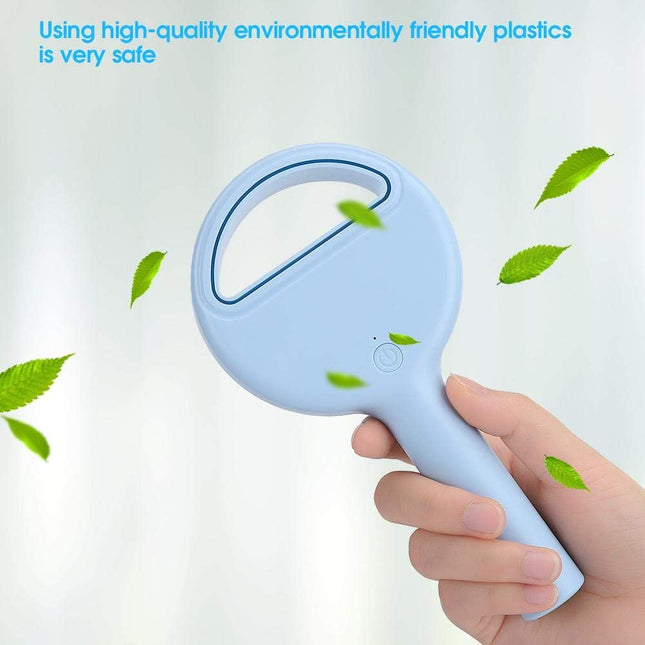 Bladeless Fan, 3Speed Usb Rechargeable Portable Mini Fan UltraLow Noise Adjustable Handheld Personal Fan For Kids, Girls, Women
