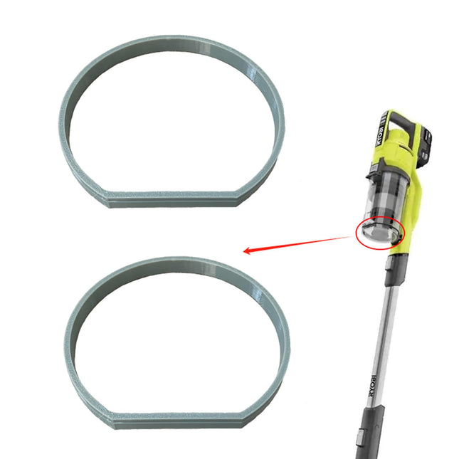2 Pcs Vacuum Parts, Gasket Compatible With Ryobi One+ 18V Stick Vacuum Cleaner, Pcl & Pbl Compatible