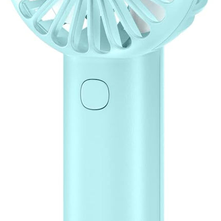 Handheld Fan Mini Portable Fan Rechargeable Battery Eyelash Fan Usb Powered 3Speed Powerful Makeup Fan, Small Fan With Base