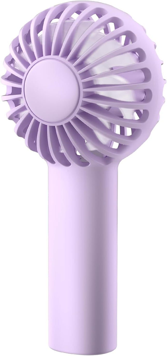 Mini Portable Fan, Small Handheld Fan With 3 Speeds, Small Hand Fan Usb Rechargeable, Personal Fan Battery Operate For Outdoor