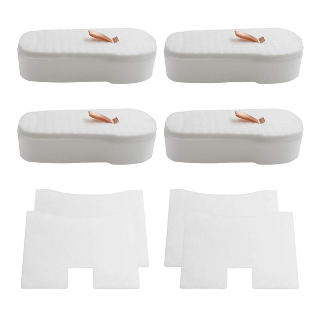 4 Post Motor Filter + 4 Foam And Felt Filter Kit For Shark Corded Stick Vacuum Hz2002, Hz251,Hz602, Part Xpmfhz2000 & Xffkhz2000