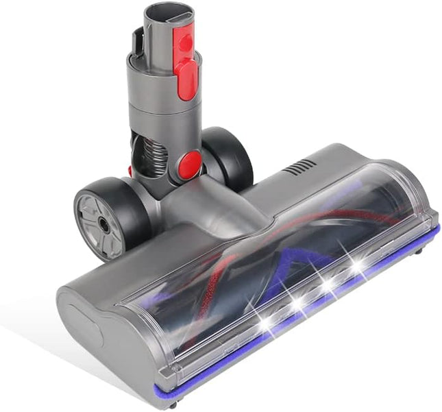 Hestia Vacuum Motorhead Suitable For Dyson V7 V8 V10 V11 V15 Sv10 Sv12 Sv14 Animal Absolute Models Cleaner Head For Dyson Part Cleaner Electric Head 4 Led For Hard Floor Low Carpets