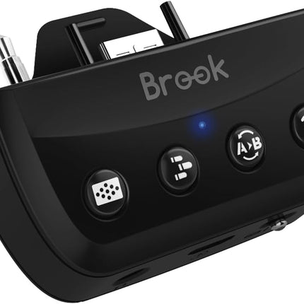 Brook Xone SE Adapter - Type C Version, for XB Elite Series 2 and XB X/S Controllers on XB X/S, Switch, PS4 Gaming Consoles and PC(XID), Supports Motion Control, Turbo, Remap, Audio Function