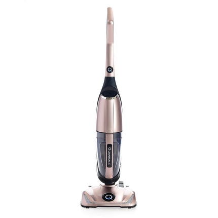 Quantum X Upright Water Vacuum Cleaner No Filters, Telescopic Body, Pet Vacuum Cleaner And Picks Up Wet Spills, Unique Technology Rose Gold Reed