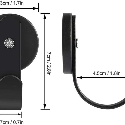 Picowe 2 Pack Magnetic Wreath Hanger Wreath Holder Wreath Hanger Hook for Metal Front Door for Christmas Decorations