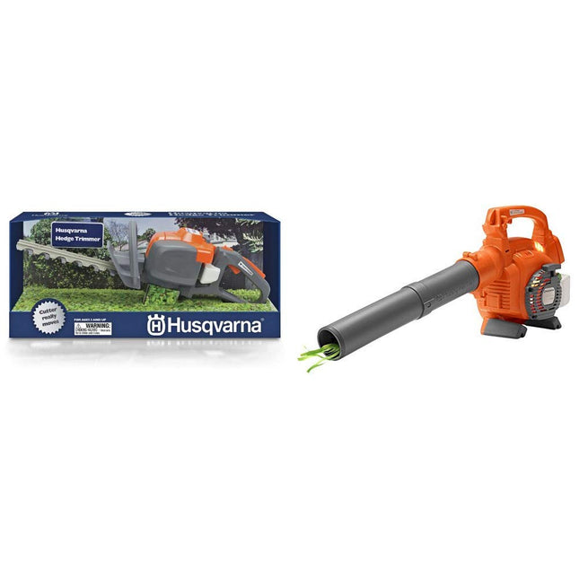 Husqvarna Toy Hedge Trimmer and Toy Leaf Blower Combo Pack