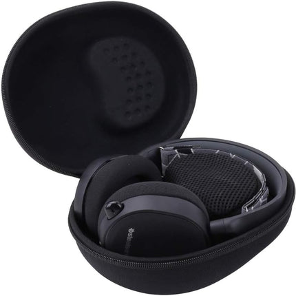 Aenllosi Hard Storage Case for SteelSeries Arctis 1 3 5 7 7X 7+ 7P+ 9 9X PRO PRO+ Prime/Arctis Nova PRO 1 1P 1X 3 7 7X 7P Gaming Headset(Black)
