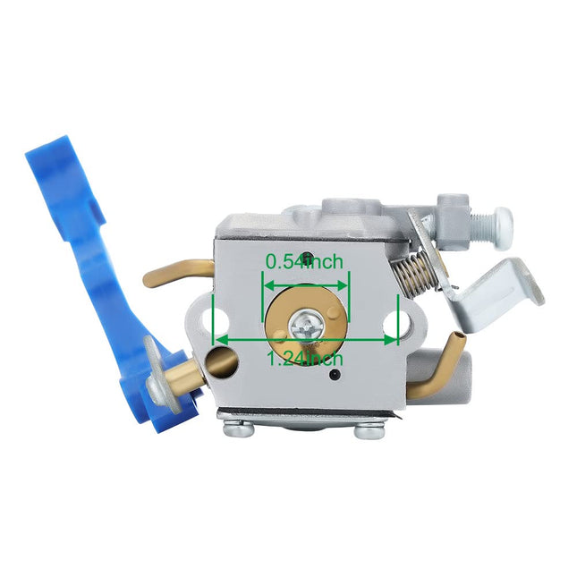 Milttor 590460102 545081811 Carburetor for Husqvarna 125B 125BX 125BVX 28CC Handheld Leaf Blower Zama C1Q-W37 Carb 545112101 581798001