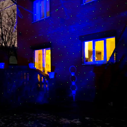 LEDMALL Moving Vivid Laser Firefly Star Lights with Aurora Effects Garden Decorative and Christmas Lights