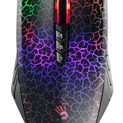 Bloody Optical Gaming Mouse with Light Strike (LK) Switch & Scroll - Fully Programmable and Advance Macros (A70)