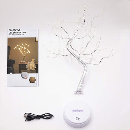 Lamp for Living Room 20 inches with 108 LED Tree lamp Bonsai Tree Light DIY Artificial Tree Lamp Aesthetic Lamps for Living Room Bedroom Christmas Home s Room Decor