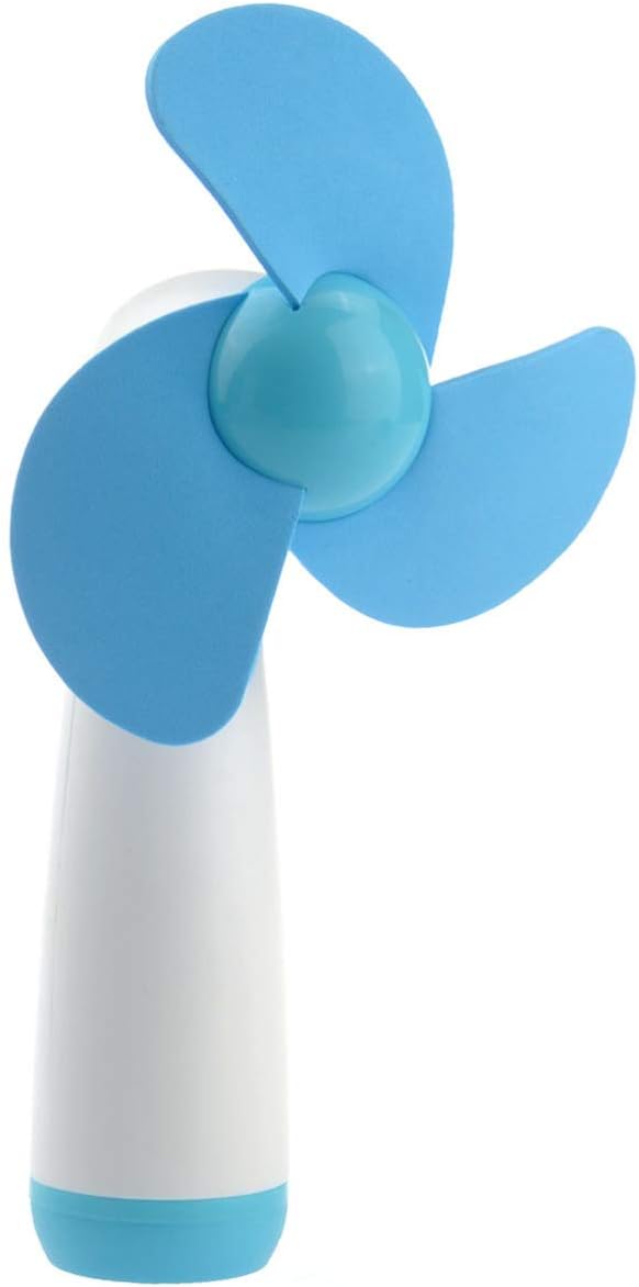 Heallily 1 Pc Mini Handheld Fan, Exquisite Soft Blade Fan,Portable For Office Room Traveling Outdoor