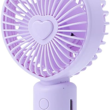 GAhora Cartoon Kitty Fan Kitty Hand Held Fan Portable Usb Rechargeable Mini Pocket Fan Two Speed Ranges Suitable For Kids