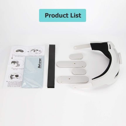 Elite Strap Compatible with Oculus Quest 2, Quest 2 Accessories Adjustable Head Strap