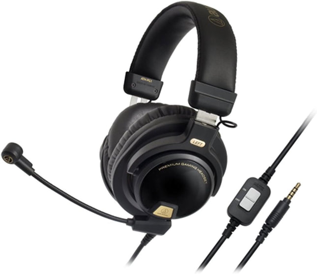 Audio-Technica ATH-PG1 Closed-Back Premium Gaming Headset with 6" Boom Microphone