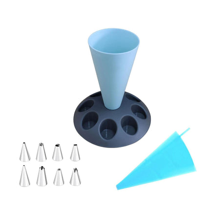 1pc, Pipping Bag And Tips Holder, For Cake Decorating, Baking Tools, Home Kitchen Accessories