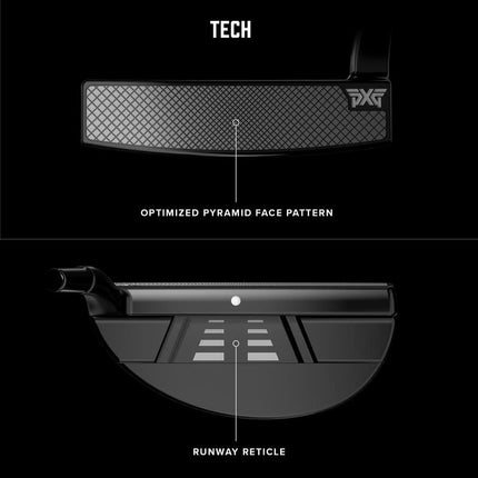 PXG 0211 Putter Golf Club with Alignment Aid - Right and Left Handed - Bayonet, Clydesdale, Hellcat, Lightning, V-42