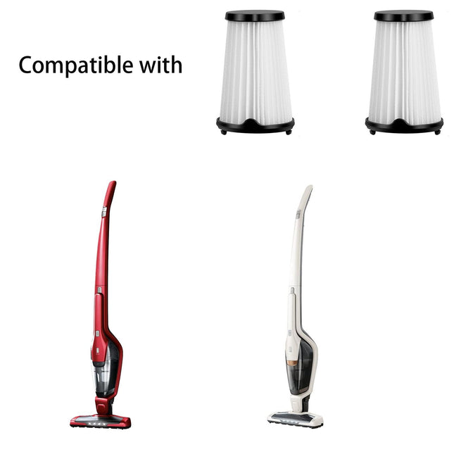 6 Pack Vaf1 Vacuum Filters Compatible With Electrolux Ergorapido Stick Vacuum Cleaner Ehvs2510Aw Vs3510Ar（Standard＆Pet Version Part El65522 6Pack