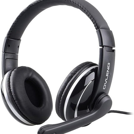 3.5mm Stereo HiFi Music Gaming Headset Headphone with Microphone for PC Computer