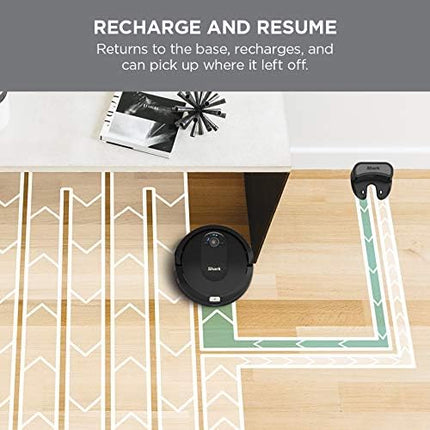 Shark Av993 Iq Robot Vacuum, Self Cleaning Brushroll, Advanced Navigation, Perfect For Pet Hair, Compatible With Alexa, Wi Fi , Black