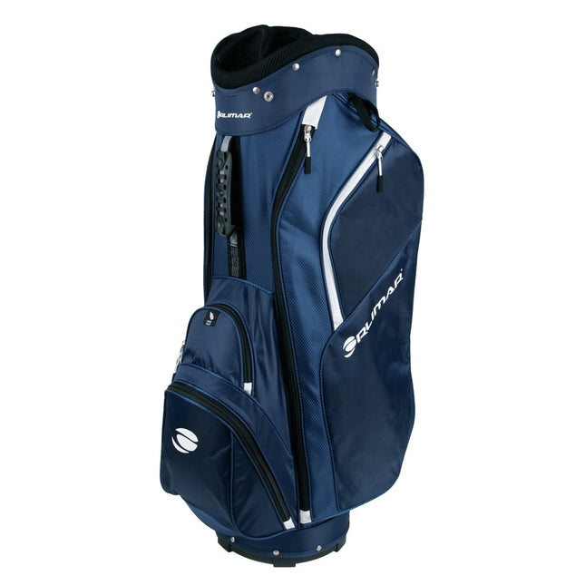 Orlimar CRX 14.6 Golf Cart Bag, 14-Way Divider Top, 6 Zippered Pockets Including Insulated Cooler Pocket
