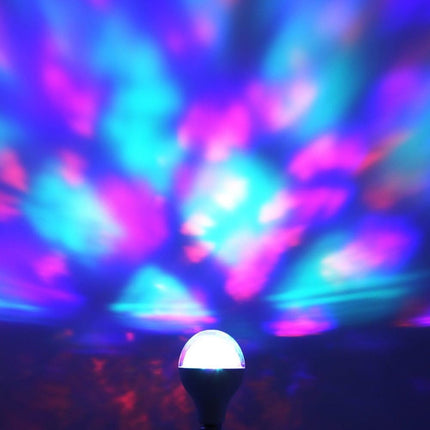 Feit Electric Multicolor Changing Disco Party LED Light Bulb, DISCO1/LED, A19, RGB, RGB Multicolor, 5.3" H x 3.15" D