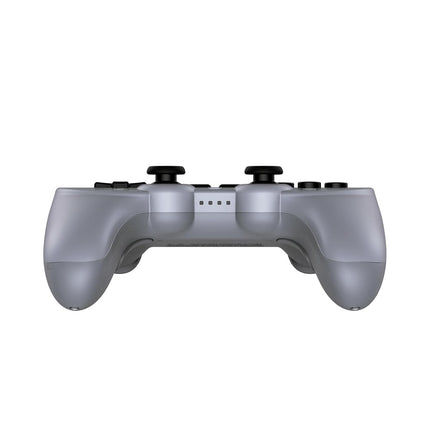 8Bitdo Pro 2 Wired Controller with Customize Back Buttons & Modifiable Vibration for Switch, Steam Deck, PC Windows and Raspberry Pi (Gray Edition)