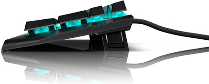 Alienware USB Low-Profile RGB Gaming Keyboard AW410K: Alienfx Per Key RGB LED - Cherry MX Brown Switches