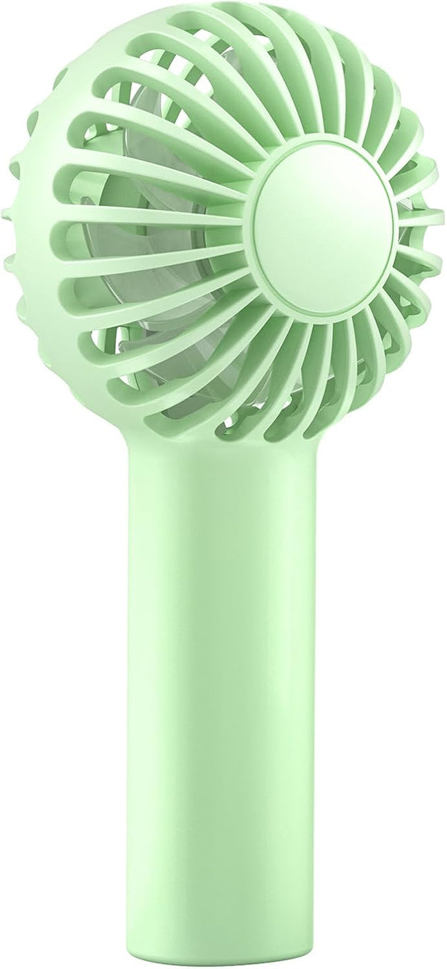 Mini Fan, Mini Handheld Fan, Small Cute Design Portable Fan With 3 Powerful Wind Speed, Battery Operated, Usb Rechargeable, 9 Hou