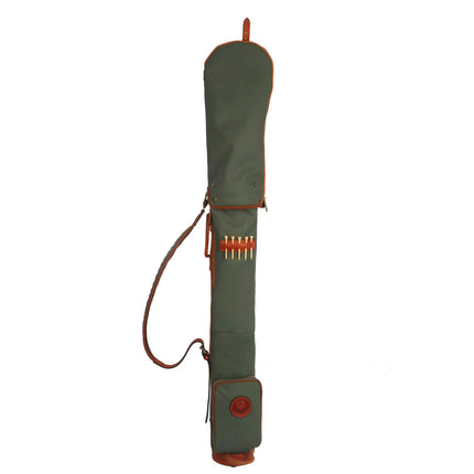 Tourbon Vintage Golf Club Carry Bags Travel Case - Canvas and Leather